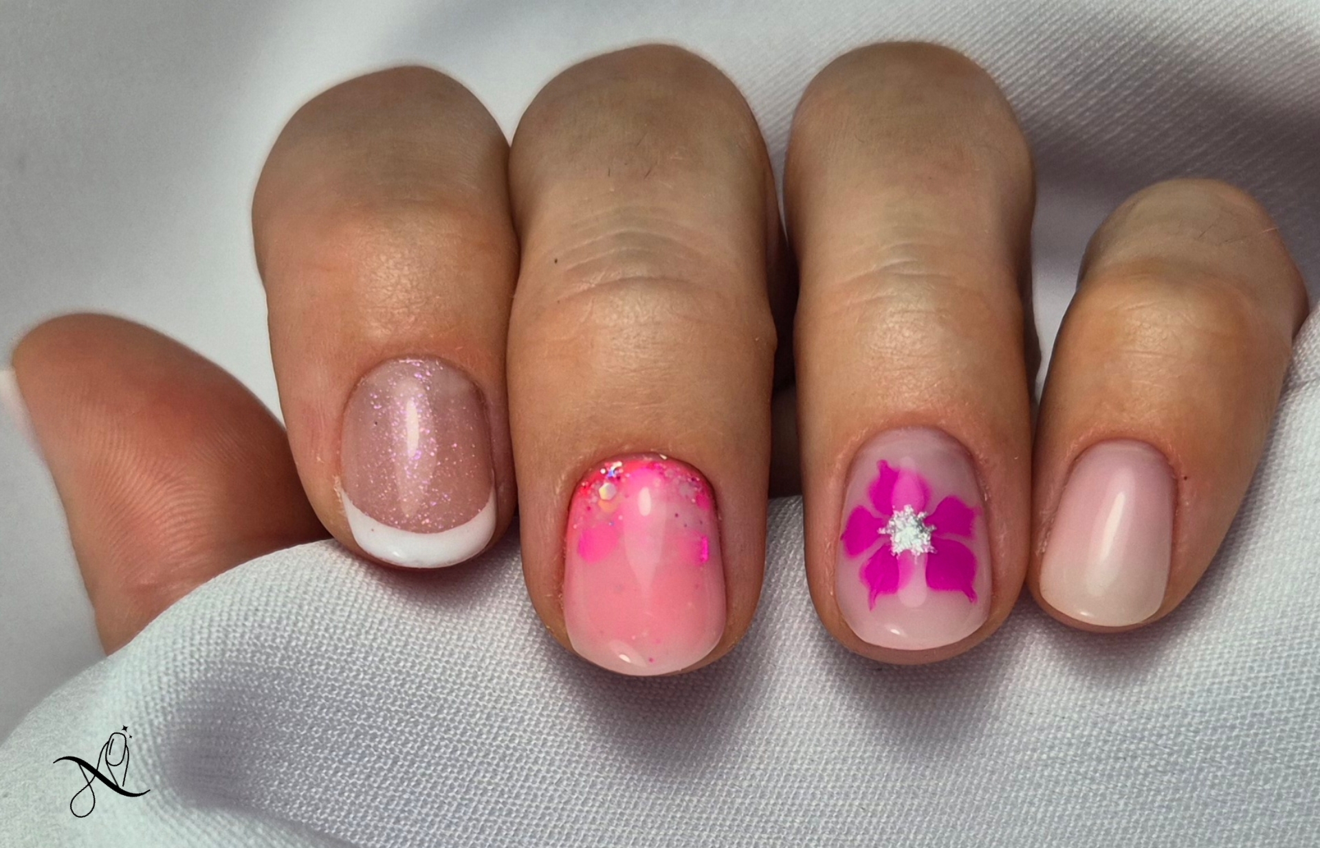 Babyboomer - Acrylgél | Nails by Nelly Szeged