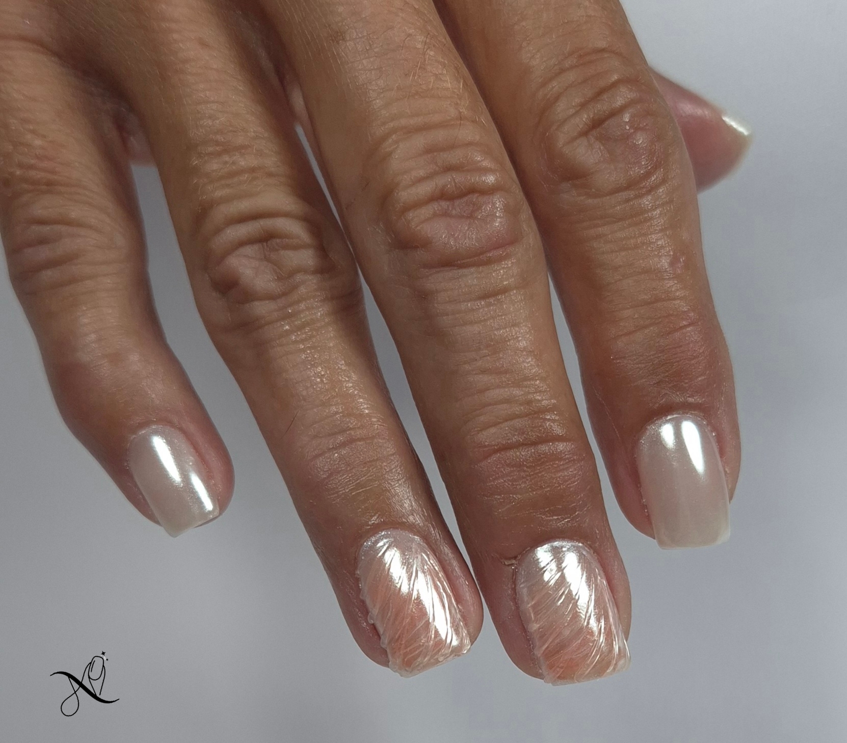 Gyöngyház - Acrylgél | Nails by Nelly Szeged